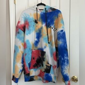 Colorful Tie-Dye Hoodie